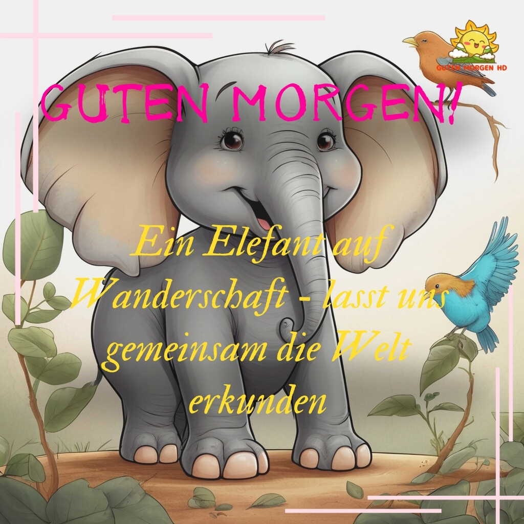 guten morgen bilder elefant neu kostenlos 17