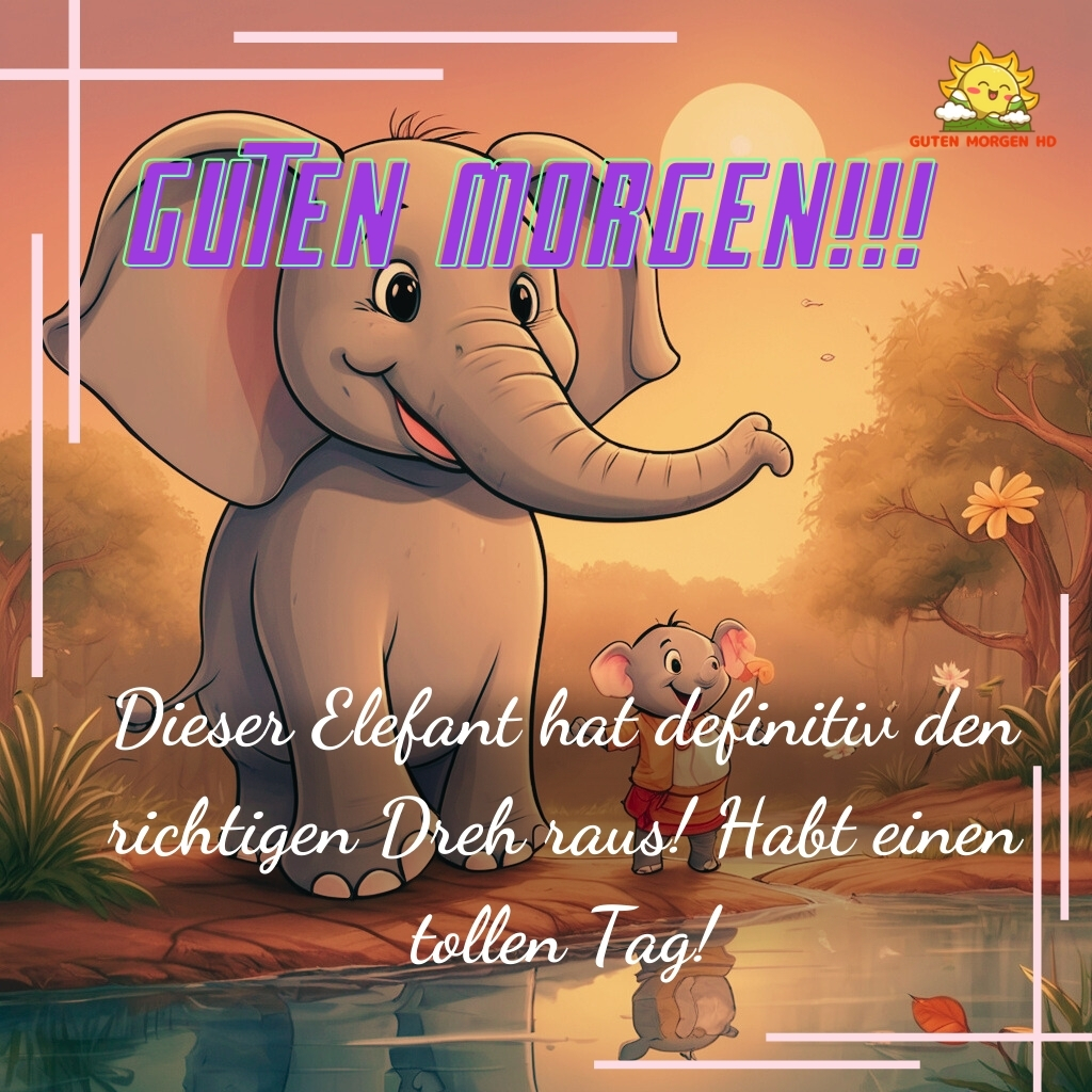 guten morgen bilder elefant neu kostenlos 29