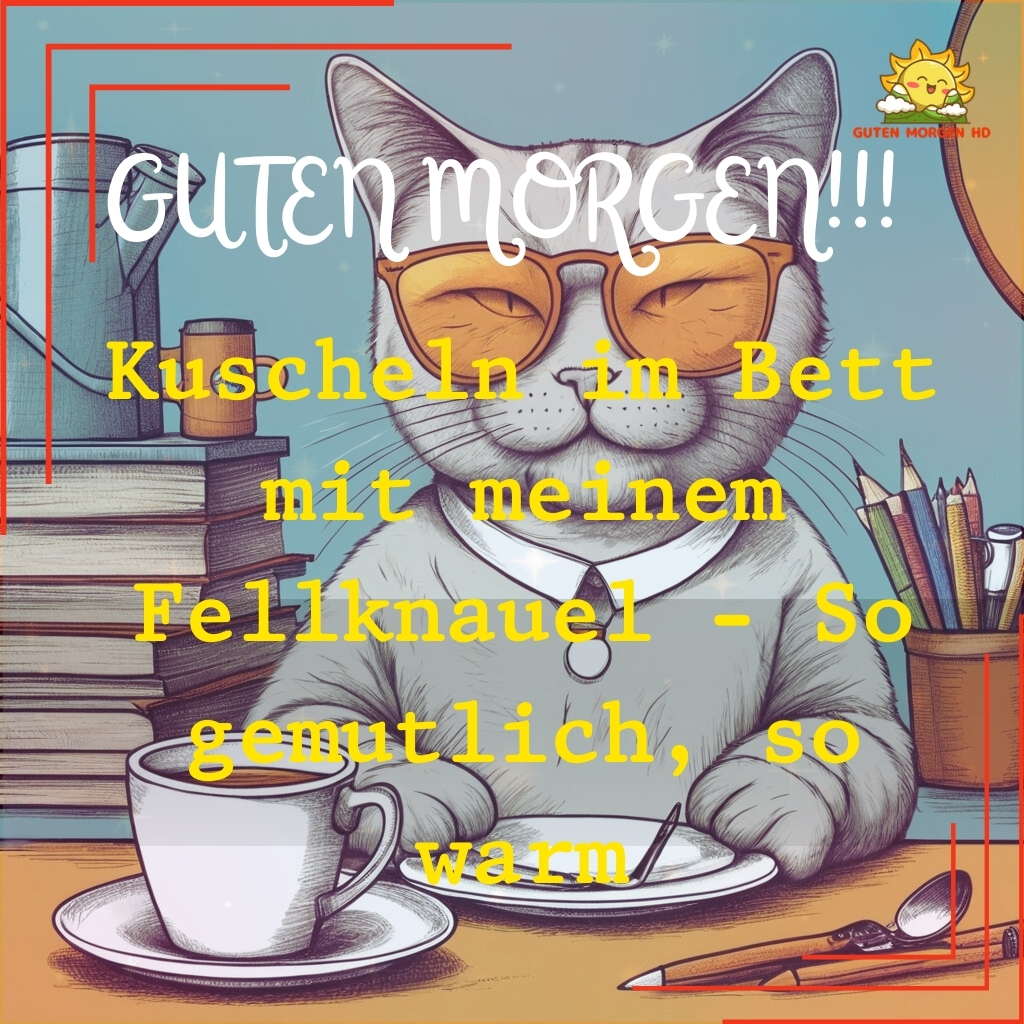 guten morgen bilder katzen neu kostenlos 16