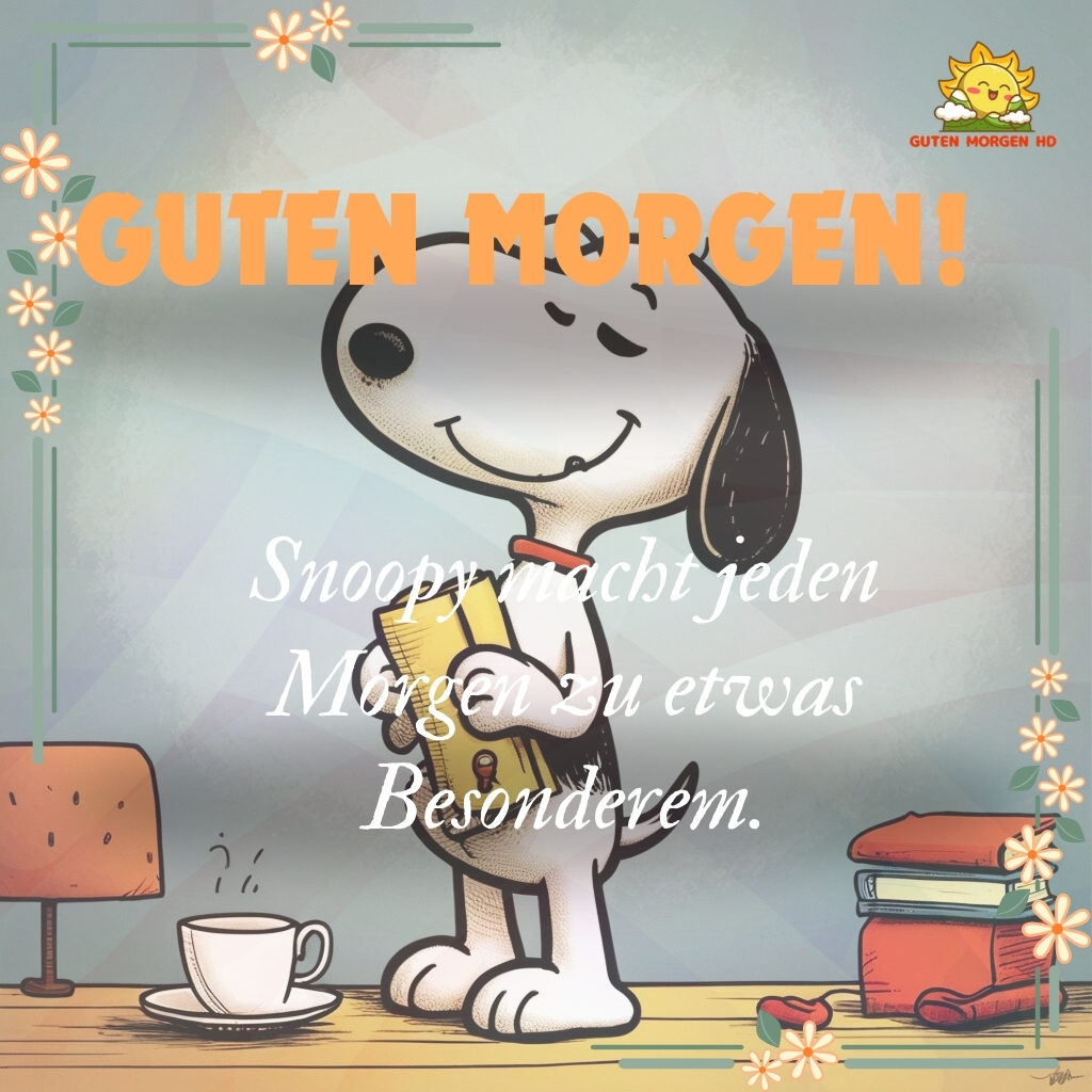 guten morgen bilder snoopy neu kostenlos 16