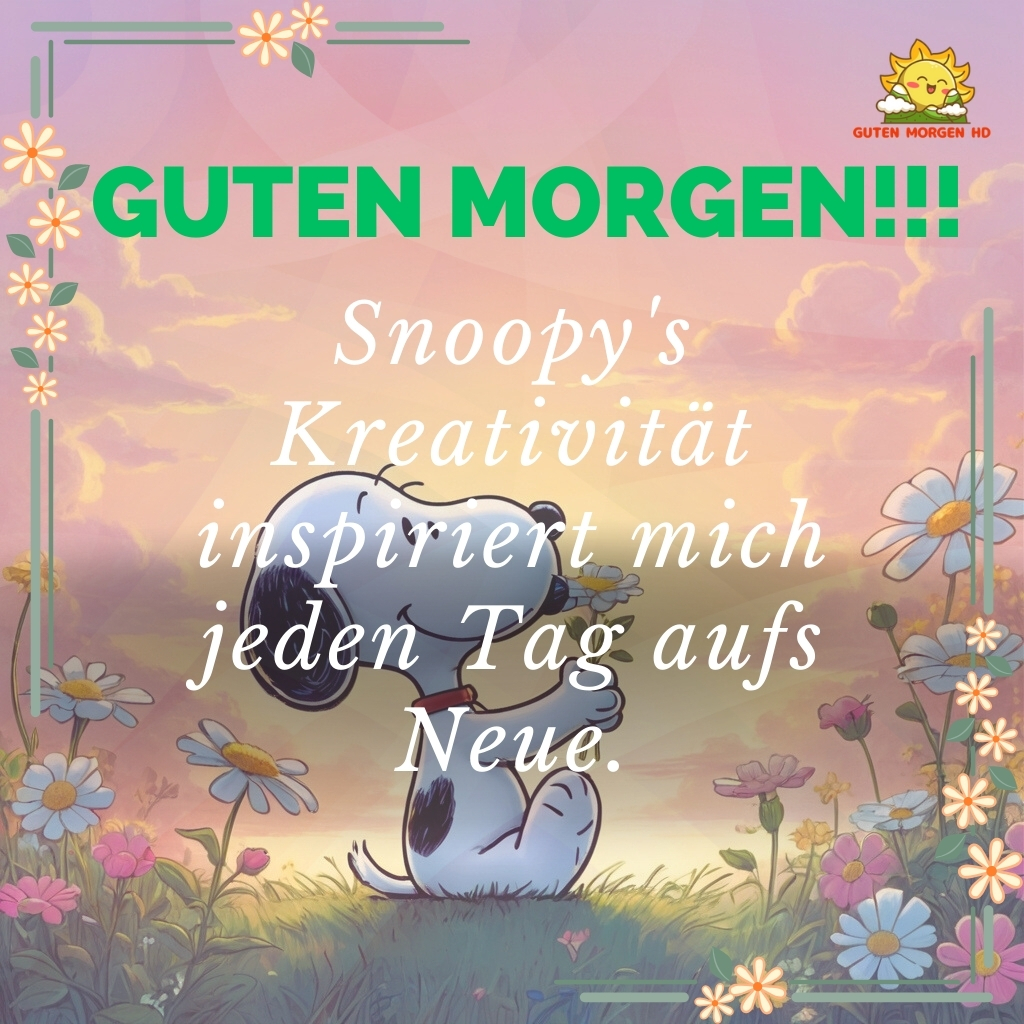 guten morgen bilder snoopy neu kostenlos 29