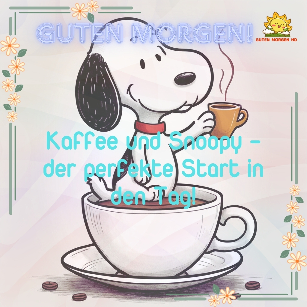 guten morgen bilder snoopy neu kostenlos 39