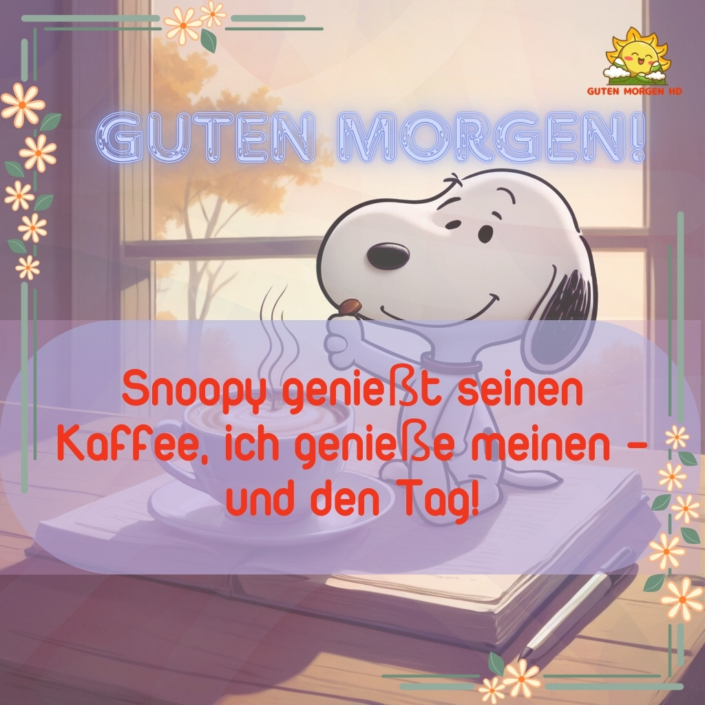 guten morgen bilder snoopy neu kostenlos 40