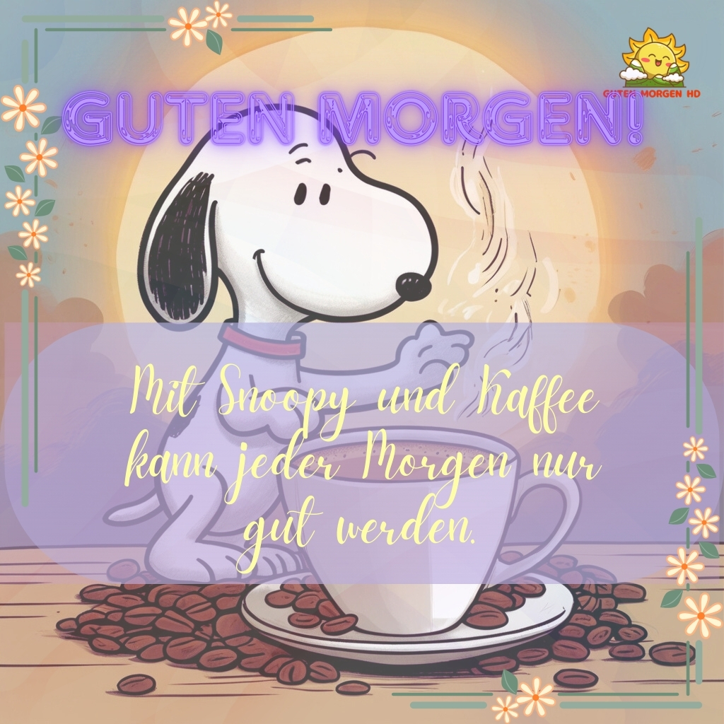 guten morgen bilder snoopy neu kostenlos 41