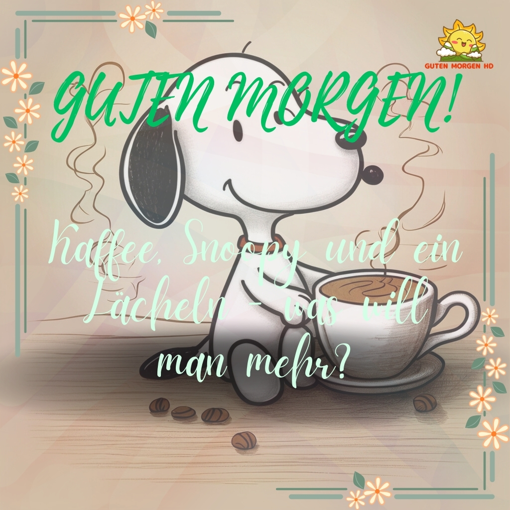 guten morgen bilder snoopy neu kostenlos 42