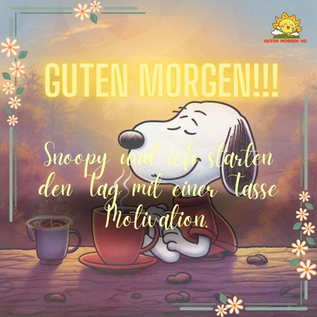 guten morgen bilder snoopy neu kostenlos 45