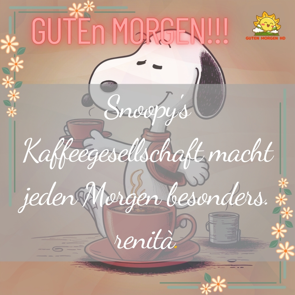 guten morgen bilder snoopy neu kostenlos 47