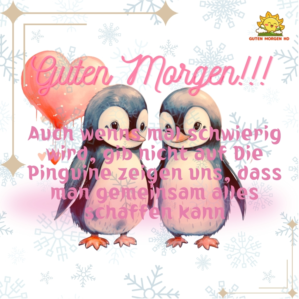 guten morgen bilder pinguin neu kostenlos 11