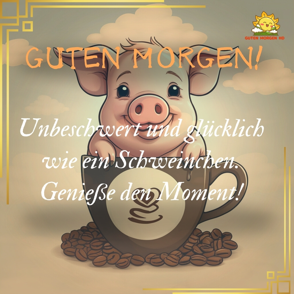 guten morgen bilder schweinchen neu kostenlos 17