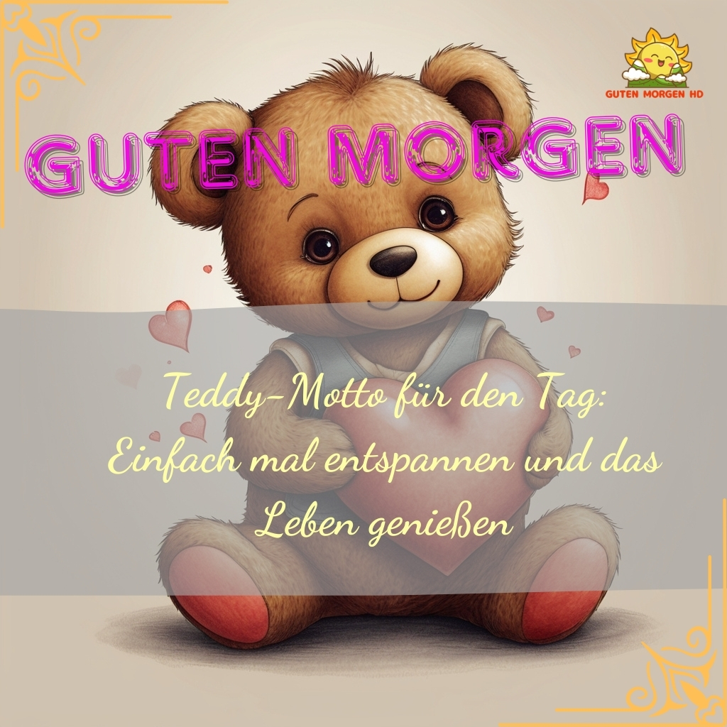 guten morgen bilder teddy neu kostenlos 20