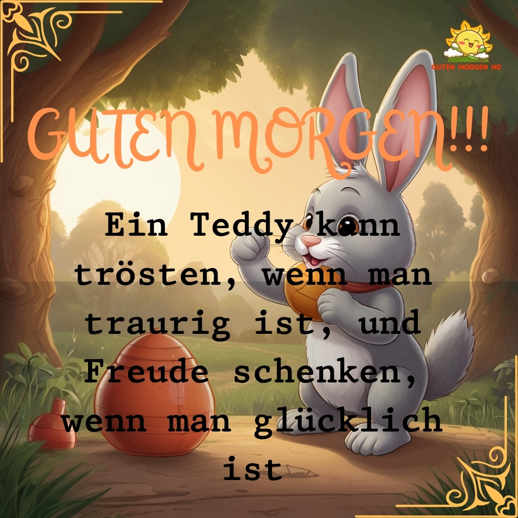 guten morgen bilder teddy neu kostenlos 23