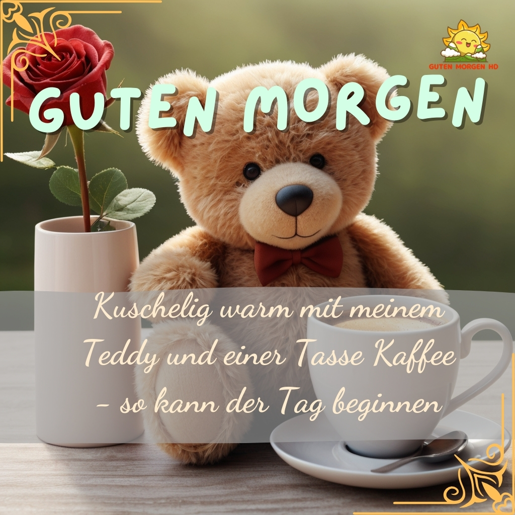 guten morgen bilder teddy neu kostenlos 26