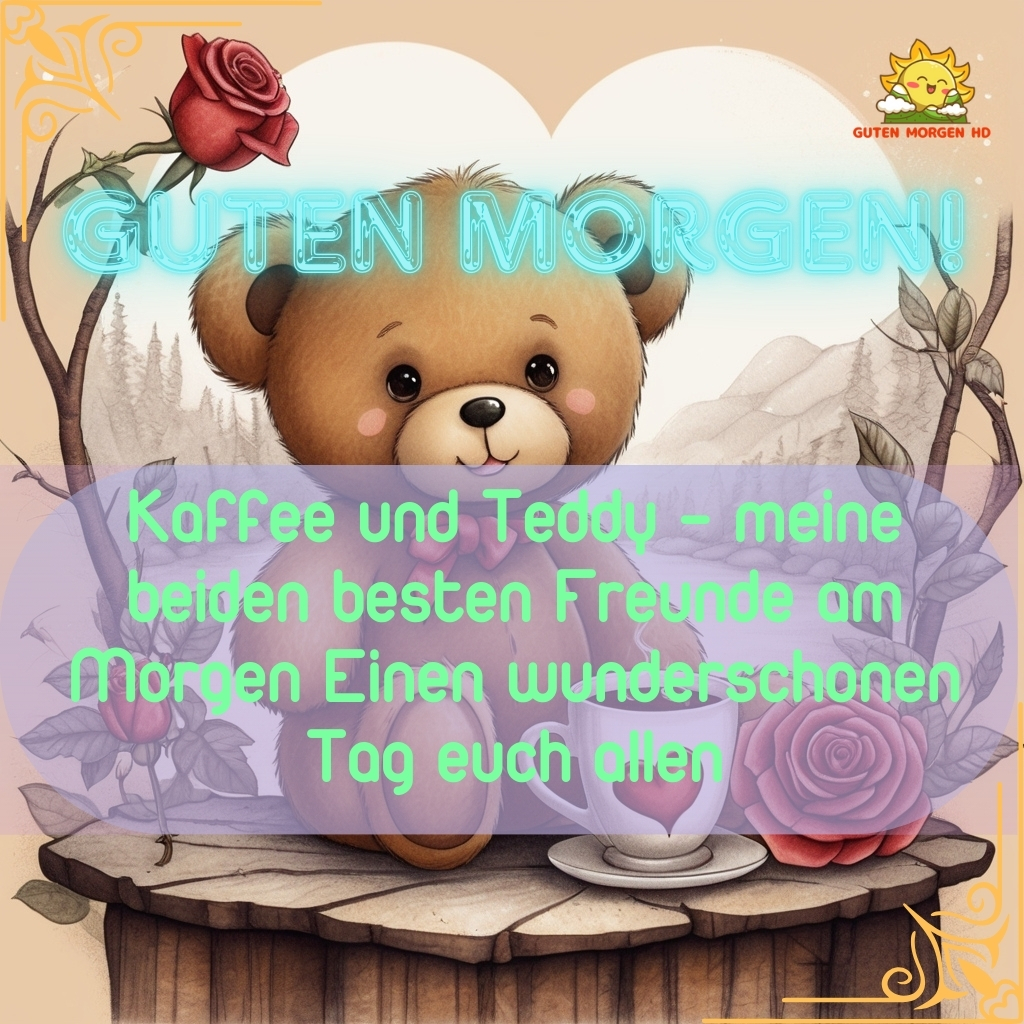 guten morgen bilder teddy neu kostenlos 40