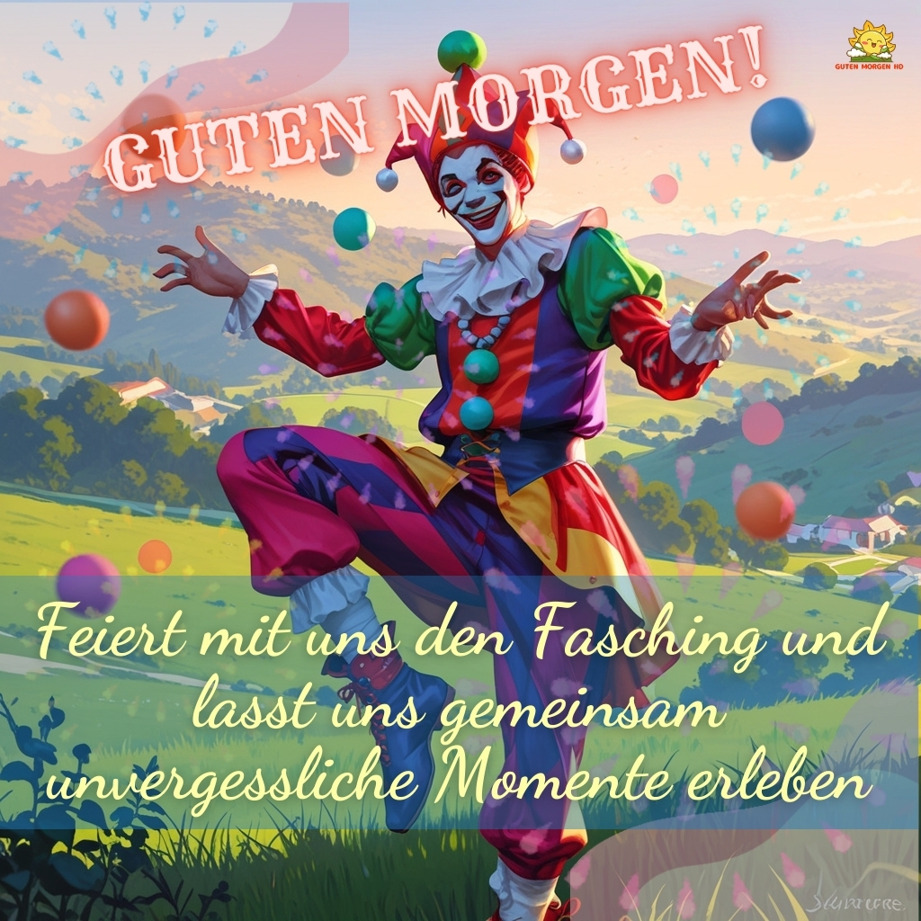 fasching guten morgen bilder 17