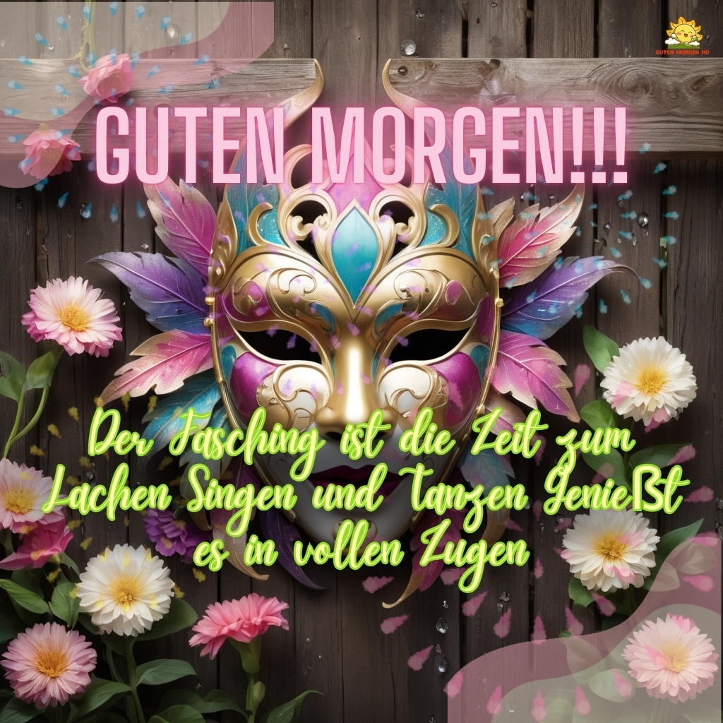 fasching guten morgen bilder 20