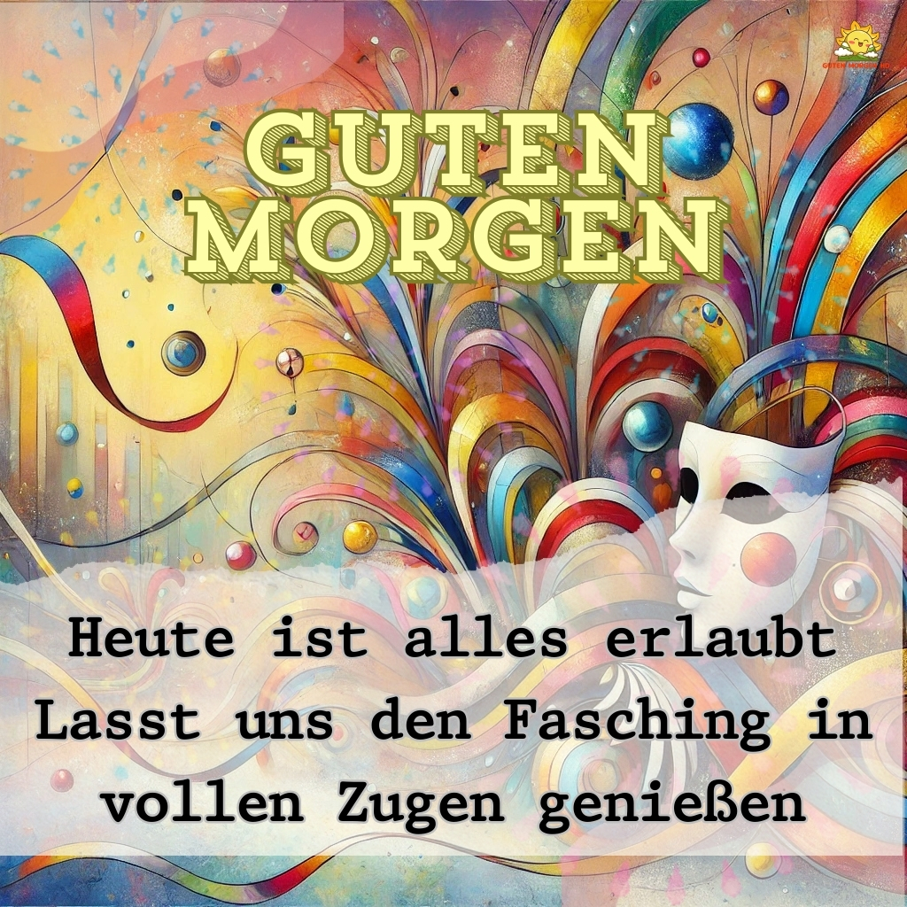 fasching guten morgen bilder 23