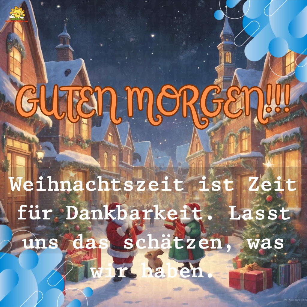 weihnachtliche guten morgen bilder 24